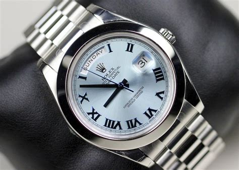 rolex platinum day date ii president|Rolex Day-Date presidential 41mm.